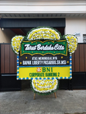 Papan Bunga Duka di Sidorejo Hilir