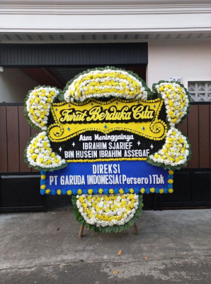 Papan Bunga Duka di Sidorejo Hilir