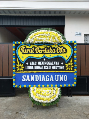 Papan Bunga Duka di Sidorejo Hilir