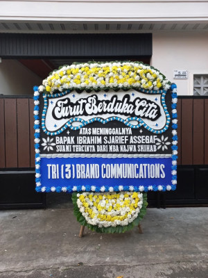 Papan Bunga Duka di Sidorejo Hilir